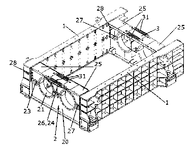 A single figure which represents the drawing illustrating the invention.